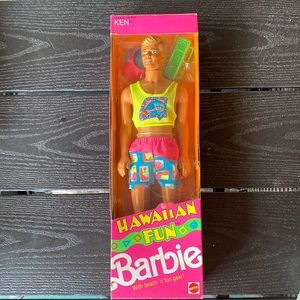 NRFB Vintage Hawaiian Fun Ken Doll 🌺